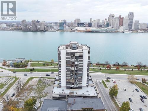 515 Riverside Drive West Unit# 1103, Windsor, ON - Outdoor With Body Of Water With View