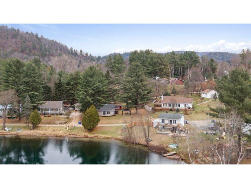 Photo aÃ©rienne - 104 Ch. O.-Prévost, Val-Des-Bois, QC - Outdoor With Body Of Water With View