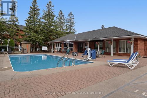 #112 -2 Heritage Way, Kawartha Lakes, ON - Outdoor With In Ground Pool With Deck Patio Veranda