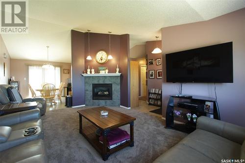 Moose Jaw Commuter Acreage - Gerbrandt, Chaplin Rm No. 164, SK - Indoor Photo Showing Living Room With Fireplace