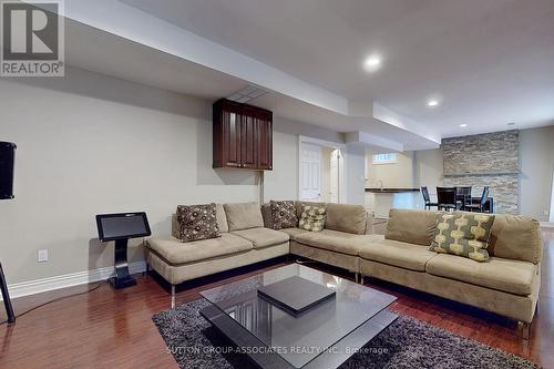 213 Spring Garden Ave, Toronto, ON - Indoor Photo Showing Living Room With Fireplace