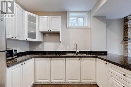 213 Spring Garden Ave, Toronto, ON - Indoor Photo Showing Kitchen With Double Sink