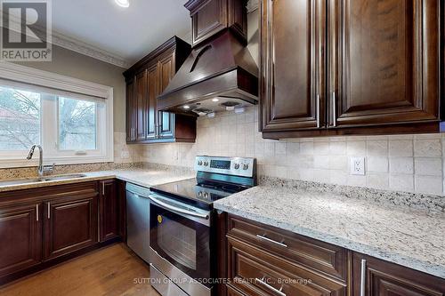 213 Spring Garden Ave, Toronto, ON - Indoor Photo Showing Kitchen With Double Sink