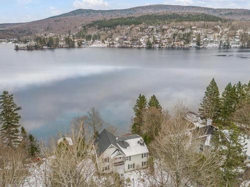 Aerial photo - 15 Ch. Du Versant-Nord, Lac-Beauport, QC - Outdoor With Body Of Water With View