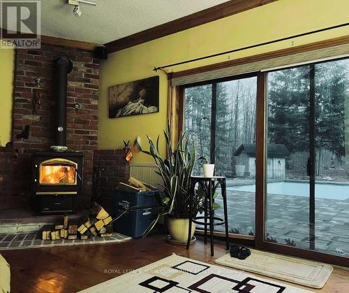 527 Big Bay Point Rd, Innisfil, ON - Indoor With Fireplace