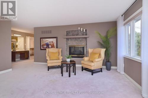 1076 Skyvalley Cres, Oakville, ON - Indoor With Fireplace
