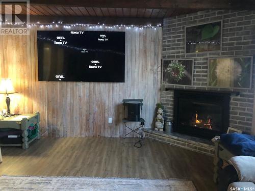 609 Weikle Avenue, Sturgis, SK - Indoor With Fireplace