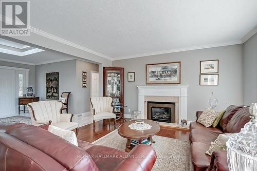 258 Westwood Dr, Oakville, ON - Indoor Photo Showing Living Room With Fireplace