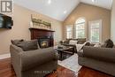 41 Gollop Crescent, Halton Hills, ON  - Indoor Photo Showing Living Room With Fireplace 