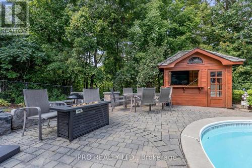 41 Gollop Crescent, Halton Hills, ON - Outdoor With In Ground Pool With Deck Patio Veranda