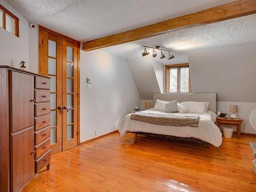 Chambre Ã  coucher principale - 116 Ch. De L'Ardoise, Saint-Sauveur, QC - Indoor Photo Showing Bedroom