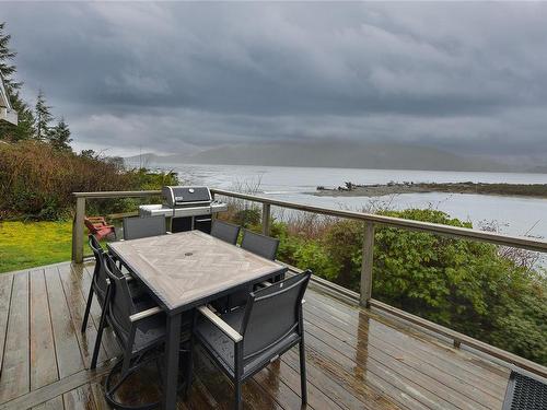 16919 Tsonoqua Dr, Port Renfrew, BC - Outdoor With Body Of Water With Deck Patio Veranda With View