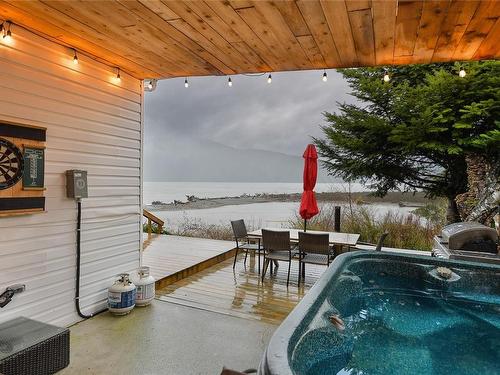16925 Tsonoqua Dr, Port Renfrew, BC - Outdoor With Body Of Water With Deck Patio Veranda With Exterior