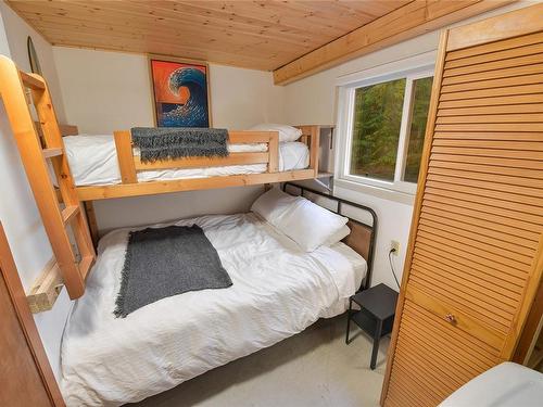 16925 Tsonoqua Dr, Port Renfrew, BC - Indoor Photo Showing Bedroom