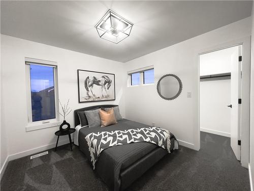 6 Siddiqui Ridge, Winnipeg, MB - Indoor Photo Showing Bedroom