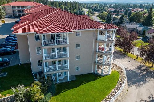 4008B - 5052 Riverview Road, Fairmont Hot Springs, BC - Outdoor With Balcony With Facade
