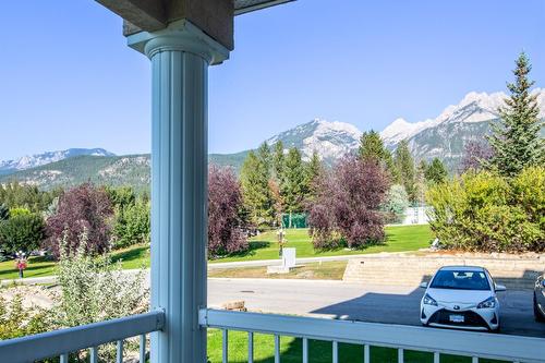 4008B - 5052 Riverview Road, Fairmont Hot Springs, BC - Outdoor With Balcony With View