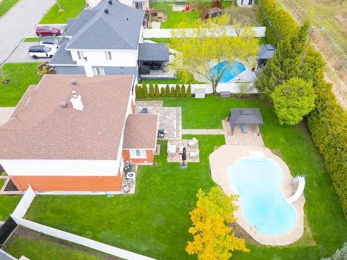 Cour - 92 Rue Macdonald, Kirkland, QC - Outdoor With In Ground Pool With Backyard