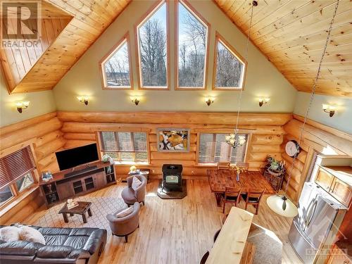 105 Acton Drive, Montague, ON - Indoor With Fireplace