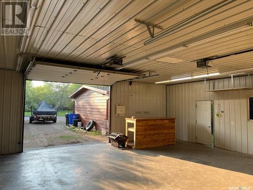 105 Carrol Street, Lampman, SK - Indoor Photo Showing Garage