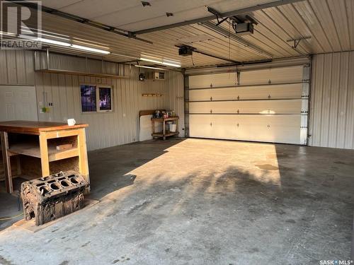 105 Carrol Street, Lampman, SK - Indoor Photo Showing Garage