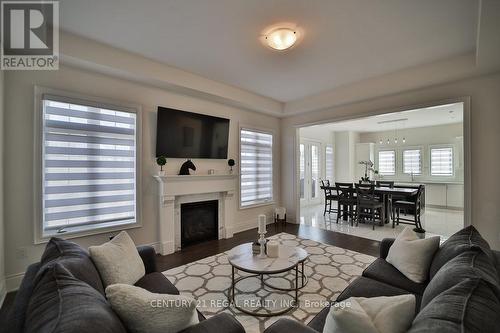 135 Steam Whistle Drive, Whitchurch-Stouffville, ON - Indoor Photo Showing Living Room With Fireplace