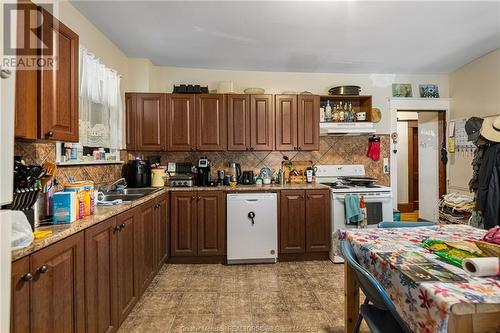 356-358-358A Cameron St, Moncton, NB - Indoor Photo Showing Kitchen With Double Sink
