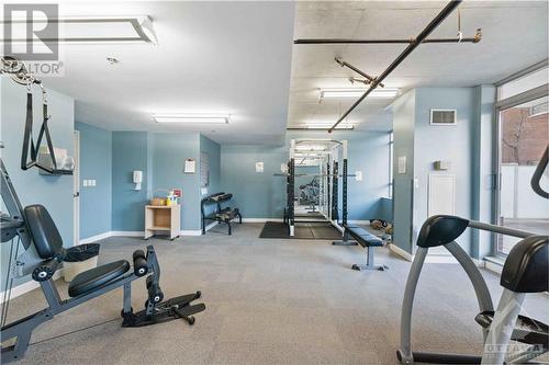 179 George Street Unit#1504, Ottawa, ON - Indoor Photo Showing Gym Room