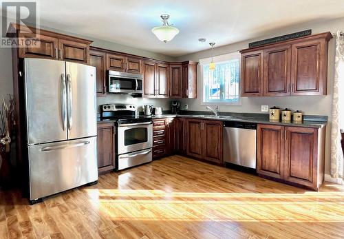20 Bare Mountain Road, Clarenville, NL - Indoor Photo Showing Kitchen With Stainless Steel Kitchen