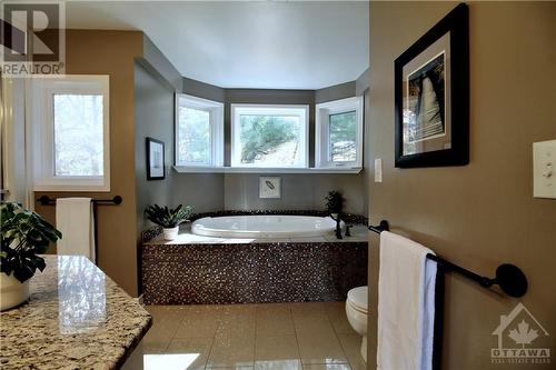 Gorgeous tub with jets - 1776 Radage Road, Kingston, ON - Indoor Photo Showing Bathroom
