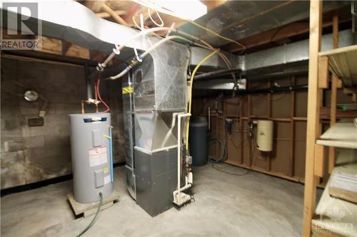 Furnace replaced 2018 - 1776 Radage Road, Kingston, ON - Indoor Photo Showing Basement