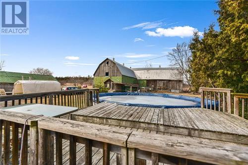 9300 Branch Road, North Augusta, ON - Outdoor With Above Ground Pool