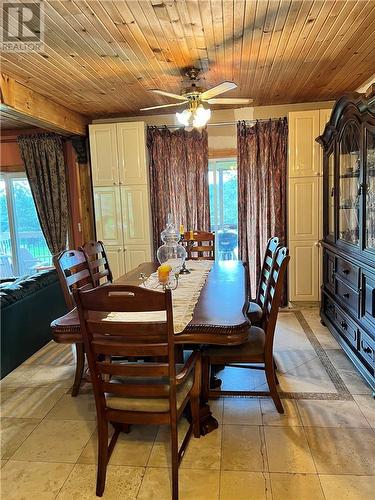 7342 Highway 535 N, Hagar, ON - Indoor Photo Showing Dining Room