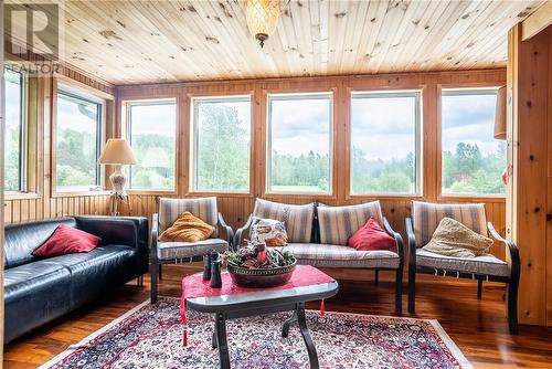 7342 Highway 535 N, Hagar, ON - Indoor Photo Showing Living Room