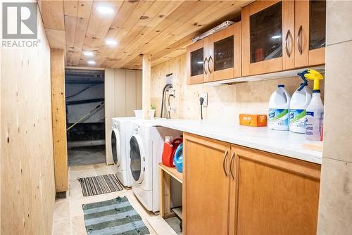 7342 Highway 535 N, Hagar, ON - Indoor Photo Showing Laundry Room