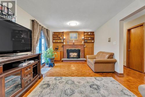 167 Arleta Ave, Toronto, ON - Indoor Photo Showing Living Room With Fireplace
