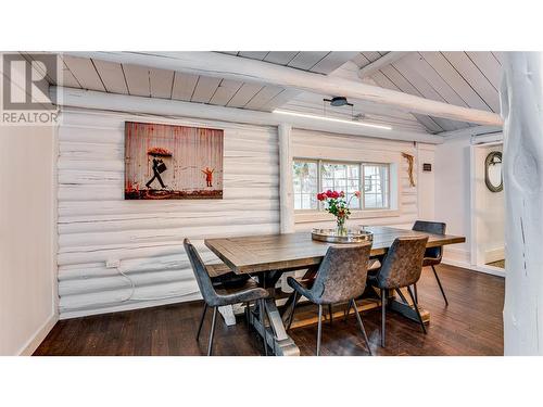 5555 Stubbs Road, Lake Country, BC - Indoor Photo Showing Dining Room