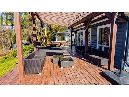 5555 Stubbs Road, Lake Country, BC - Outdoor With Deck Patio Veranda With Exterior