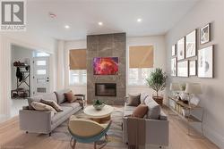 Virtually Staged- Living Room - 