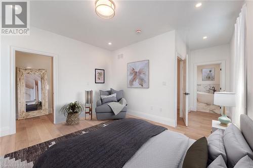 Virtually Staged- Primary Bedroom - 102 Dawson Street, Waterloo, ON - Indoor