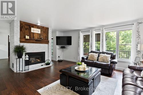 203 Bullis Rd, Brighton, ON - Indoor Photo Showing Living Room With Fireplace