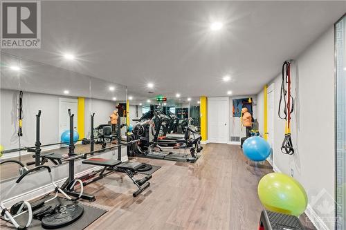 5818 Queenscourt Crescent, Ottawa, ON - Indoor Photo Showing Gym Room