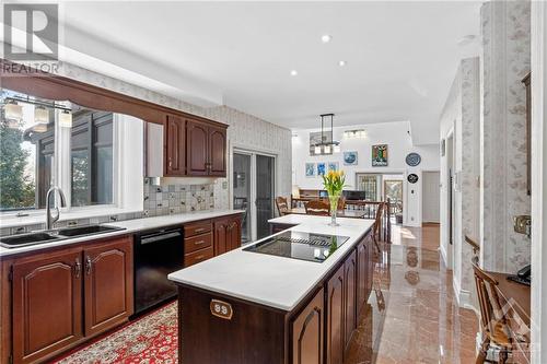 12 Timbercrest Ridge, Ottawa, ON - Indoor Photo Showing Kitchen With Double Sink