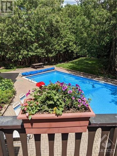 12 Timbercrest Ridge, Ottawa, ON - Outdoor With In Ground Pool With Backyard