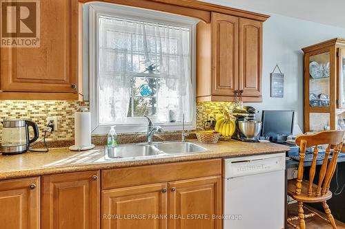 821 South St, Douro-Dummer, ON - Indoor Photo Showing Kitchen With Double Sink