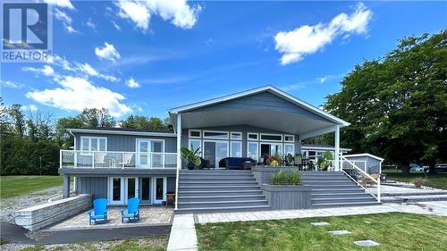 16064 Lakeside Drive S, Long Sault, ON - Outdoor With Deck Patio Veranda