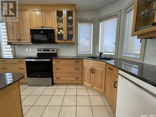 64 Parklane Drive, Yorkton, SK - Indoor Photo Showing Kitchen With Double Sink