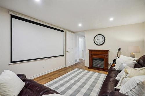 2228 Upper Middle Road|Unit #2, Burlington, ON - Indoor Photo Showing Living Room With Fireplace