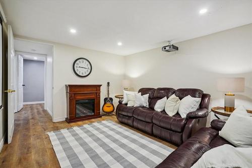 2228 Upper Middle Road|Unit #2, Burlington, ON - Indoor Photo Showing Living Room With Fireplace
