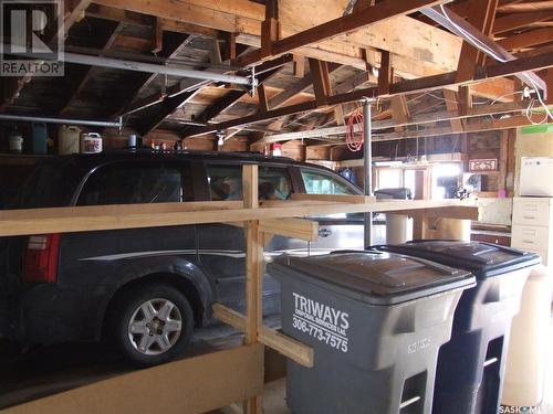 200 Freeman Street, Richmound, SK - Indoor Photo Showing Garage